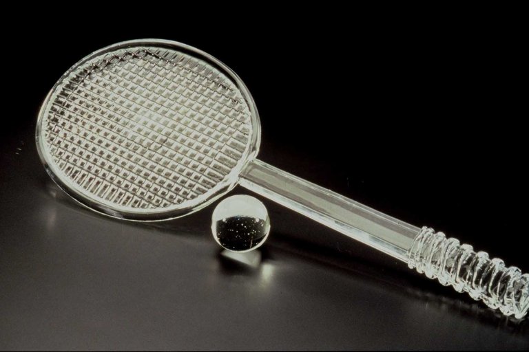 Tennis Racket and Ball