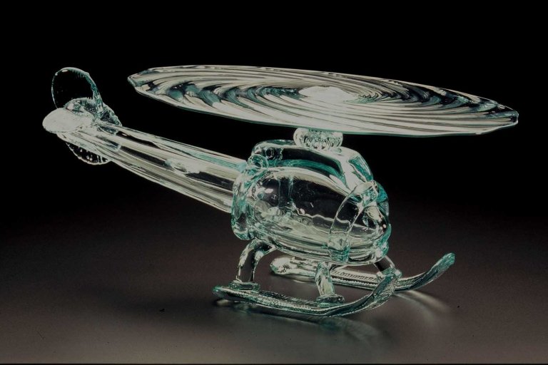 Helicopter Cakeplate