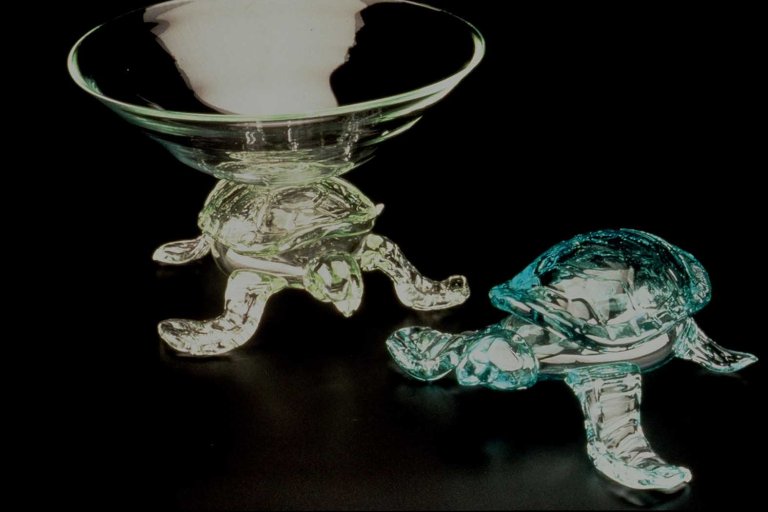Turtles with Bowl